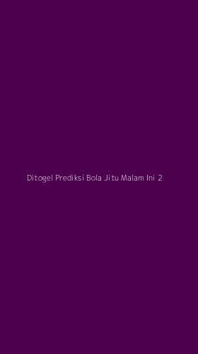 Tampilan Antarmuka Aplikasi Ditogel Prediksi Bola Jitu Malam Ini - 2
