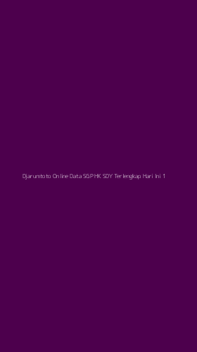 Tampilan Antarmuka Aplikasi Djarumtoto Online Data Sgp Hk Sdy Terlengkap Hari Ini - 1