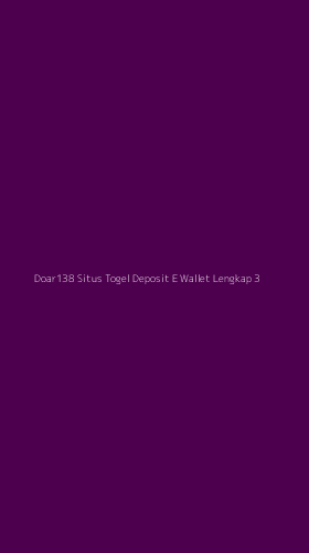Tampilan Antarmuka Aplikasi Doar138 Situs Togel Deposit E Wallet Lengkap - 3