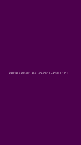 Tampilan Antarmuka Aplikasi Dotatogel Bandar Togel Terpercaya Bonus Harian - 1