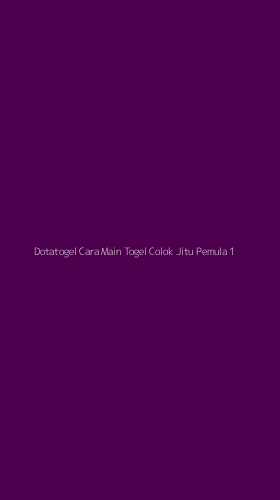 Tampilan Antarmuka Aplikasi Dotatogel Cara Main Togel Colok Jitu Pemula - 1