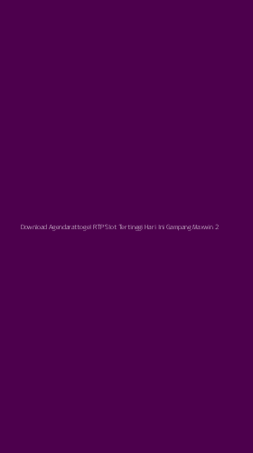 Tampilan Antarmuka Aplikasi Download Agendarattogel Rtp Slot Tertinggi Hari Ini Gampang Maxwin - 2
