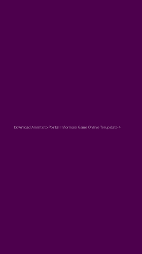 Tampilan Antarmuka Aplikasi Download Amintoto Portal Informasi Game Online Terupdate - 4