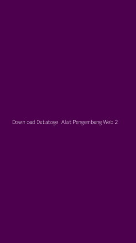 Tampilan Antarmuka Aplikasi Download Datatogel Alat Pengembang Web - 2