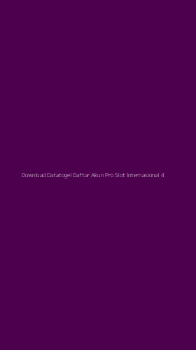 Tampilan Antarmuka Aplikasi Download Datatogel Daftar Akun Pro Slot Internasional - 4