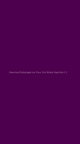 Tampilan Antarmuka Aplikasi Download Datatogelcina Situs Slot Modal Awal Kecil - 3
