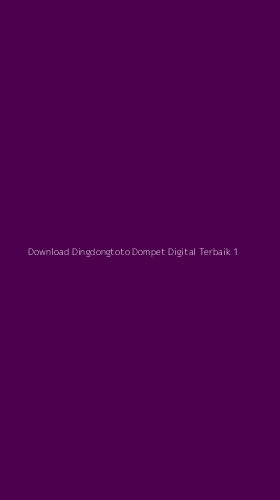 Tampilan Antarmuka Aplikasi Download Dingdongtoto Dompet Digital Terbaik - 1
