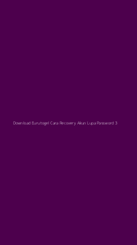 Tampilan Antarmuka Aplikasi Download Eurutogel Cara Recovery Akun Lupa Password - 3