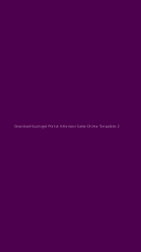 Tampilan Antarmuka Aplikasi Download Guatogel Portal Informasi Game Online Terupdate - 2