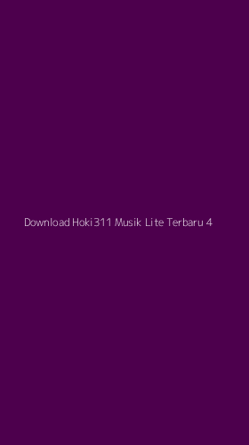Tampilan Antarmuka Aplikasi Download Hoki311 Musik Lite Terbaru - 4