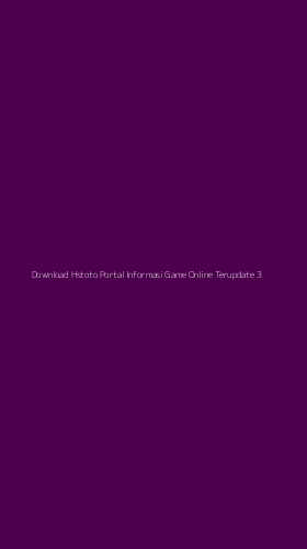Tampilan Antarmuka Aplikasi Download Hstoto Portal Informasi Game Online Terupdate - 3