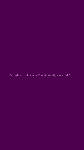 Tampilan Antarmuka Aplikasi Download Indratogel Desain Grafis Android - 1