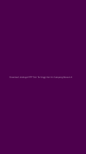 Tampilan Antarmuka Aplikasi Download Jalatogel Rtp Slot Tertinggi Hari Ini Gampang Maxwin - 4