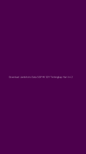 Tampilan Antarmuka Aplikasi Download Jambitoto Data Sgp Hk Sdy Terlengkap Hari Ini - 2