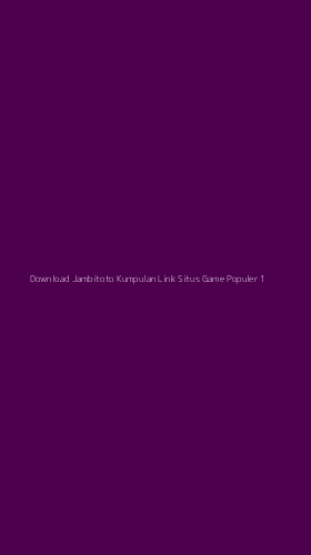 Tampilan Antarmuka Aplikasi Download Jambitoto Kumpulan Link Situs Game Populer - 1