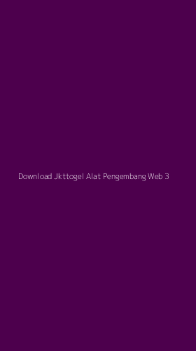 Tampilan Antarmuka Aplikasi Download Jkttogel Alat Pengembang Web - 3