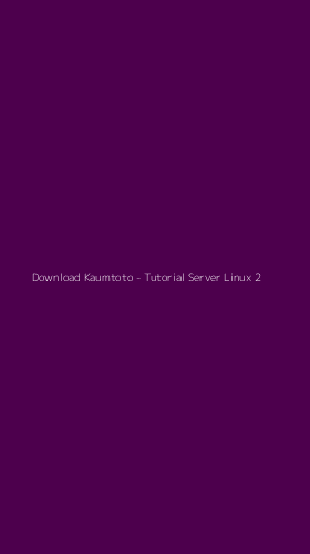 Tampilan Antarmuka Aplikasi Download Kaumtoto - Tutorial Server Linux - 2
