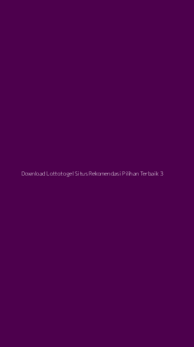 Tampilan Antarmuka Aplikasi Download Lottotogel Situs Rekomendasi Pilihan Terbaik - 3