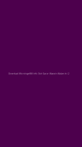 Tampilan Antarmuka Aplikasi Download Microtogel88 Info Slot Gacor Maxwin Malam Ini - 2