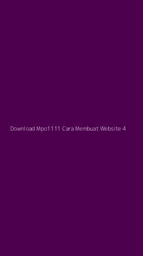 Tampilan Antarmuka Aplikasi Download Mpo1111 Cara Membuat Website - 4