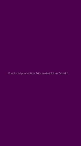 Tampilan Antarmuka Aplikasi Download Mpozeus Situs Rekomendasi Pilihan Terbaik - 1