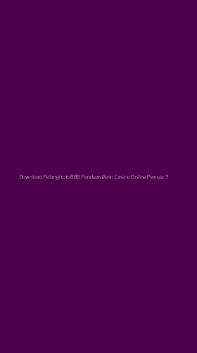 Tampilan Antarmuka Aplikasi Download Pelangitoto888 Panduan Main Casino Online Pemula - 3