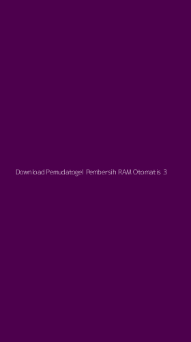 Tampilan Antarmuka Aplikasi Download Pemudatogel Pembersih Ram Otomatis - 3