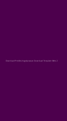 Tampilan Antarmuka Aplikasi Download Prediksitogelprawan Download Template Web - 2