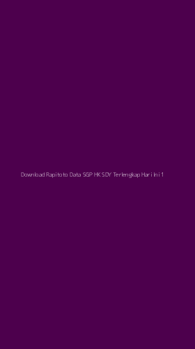 Tampilan Antarmuka Aplikasi Download Rapitoto Data Sgp Hk Sdy Terlengkap Hari Ini - 1