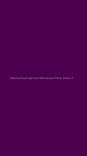 Tampilan Antarmuka Aplikasi Download Royaltogel Situs Rekomendasi Pilihan Terbaik - 3