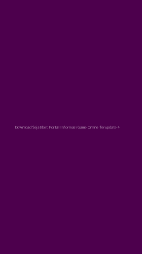 Tampilan Antarmuka Aplikasi Download Sejatibet Portal Informasi Game Online Terupdate - 4