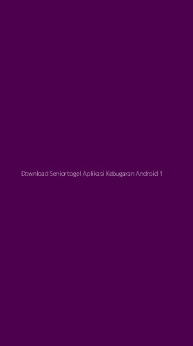 Tampilan Antarmuka Aplikasi Download Seniortogel Aplikasi Kebugaran Android - 1