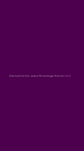 Tampilan Antarmuka Aplikasi Download Sortoto Jadwal Pertandingan Bola Hari Ini - 4