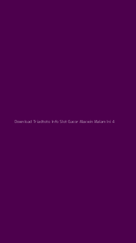 Tampilan Antarmuka Aplikasi Download Triadtoto Info Slot Gacor Maxwin Malam Ini - 4