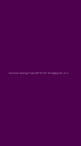 Tampilan Antarmuka Aplikasi Download Vapetogel Data Sgp Hk Sdy Terlengkap Hari Ini - 4