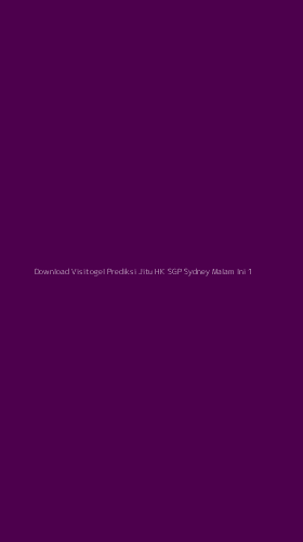 Tampilan Antarmuka Aplikasi Download Visitogel Prediksi Jitu Hk Sgp Sydney Malam Ini - 1