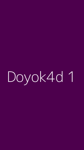 Tampilan Antarmuka Aplikasi Doyok4d - 1