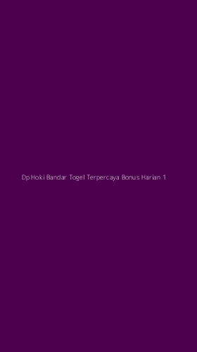 Tampilan Antarmuka Aplikasi Dp Hoki Bandar Togel Terpercaya Bonus Harian - 1