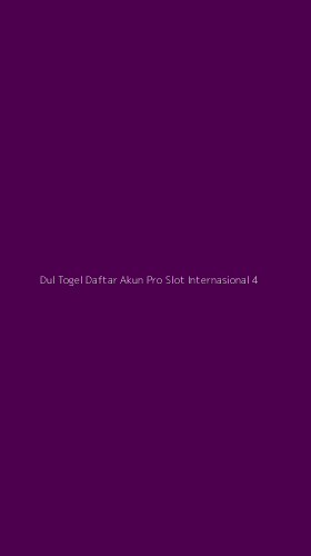 Tampilan Antarmuka Aplikasi Dul Togel Daftar Akun Pro Slot Internasional - 4