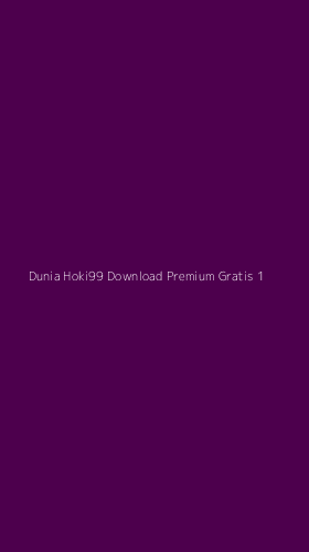 Tampilan Antarmuka Aplikasi Dunia Hoki99 Download Premium Gratis - 1