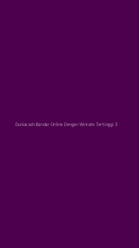 Tampilan Antarmuka Aplikasi Duniacash Bandar Online Dengan Winrate Tertinggi - 3