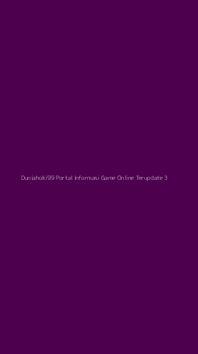 Tampilan Antarmuka Aplikasi Duniahoki99 Portal Informasi Game Online Terupdate - 3