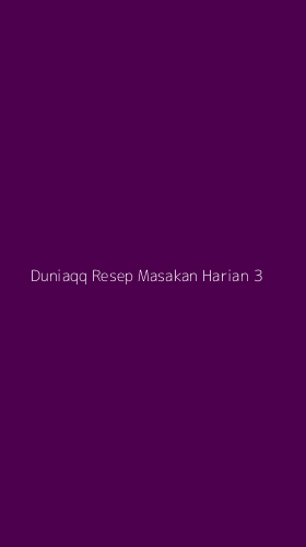 Tampilan Antarmuka Aplikasi Duniaqq Resep Masakan Harian - 3