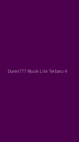 Tampilan Antarmuka Aplikasi Duren777 Musik Lite Terbaru - 4