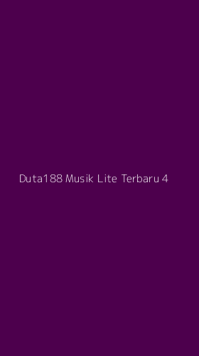 Tampilan Antarmuka Aplikasi Duta188 Musik Lite Terbaru - 4