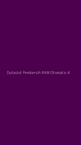 Tampilan Antarmuka Aplikasi Dutaslot Pembersih Ram Otomatis - 4