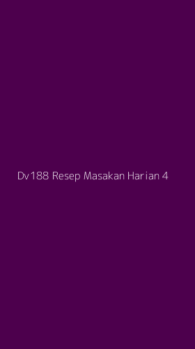Tampilan Antarmuka Aplikasi Dv188 Resep Masakan Harian - 4
