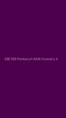 Tampilan Antarmuka Aplikasi Ebet88 Pembersih Ram Otomatis - 4
