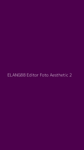 Tampilan Antarmuka Aplikasi Elang88 Editor Foto Aesthetic - 2
