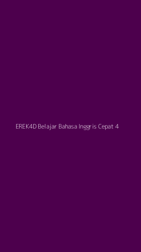Tampilan Antarmuka Aplikasi Erek4d Belajar Bahasa Inggris Cepat - 4